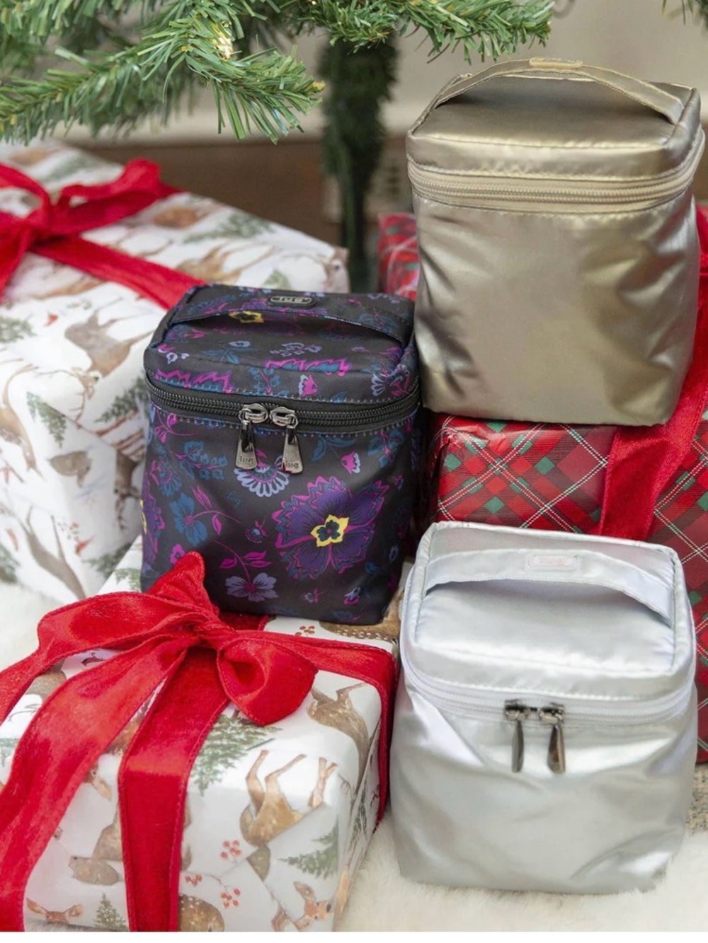 LUG Twinkle 3pc Sets -  Boho Floral Black NWT - Picture 2 of 4